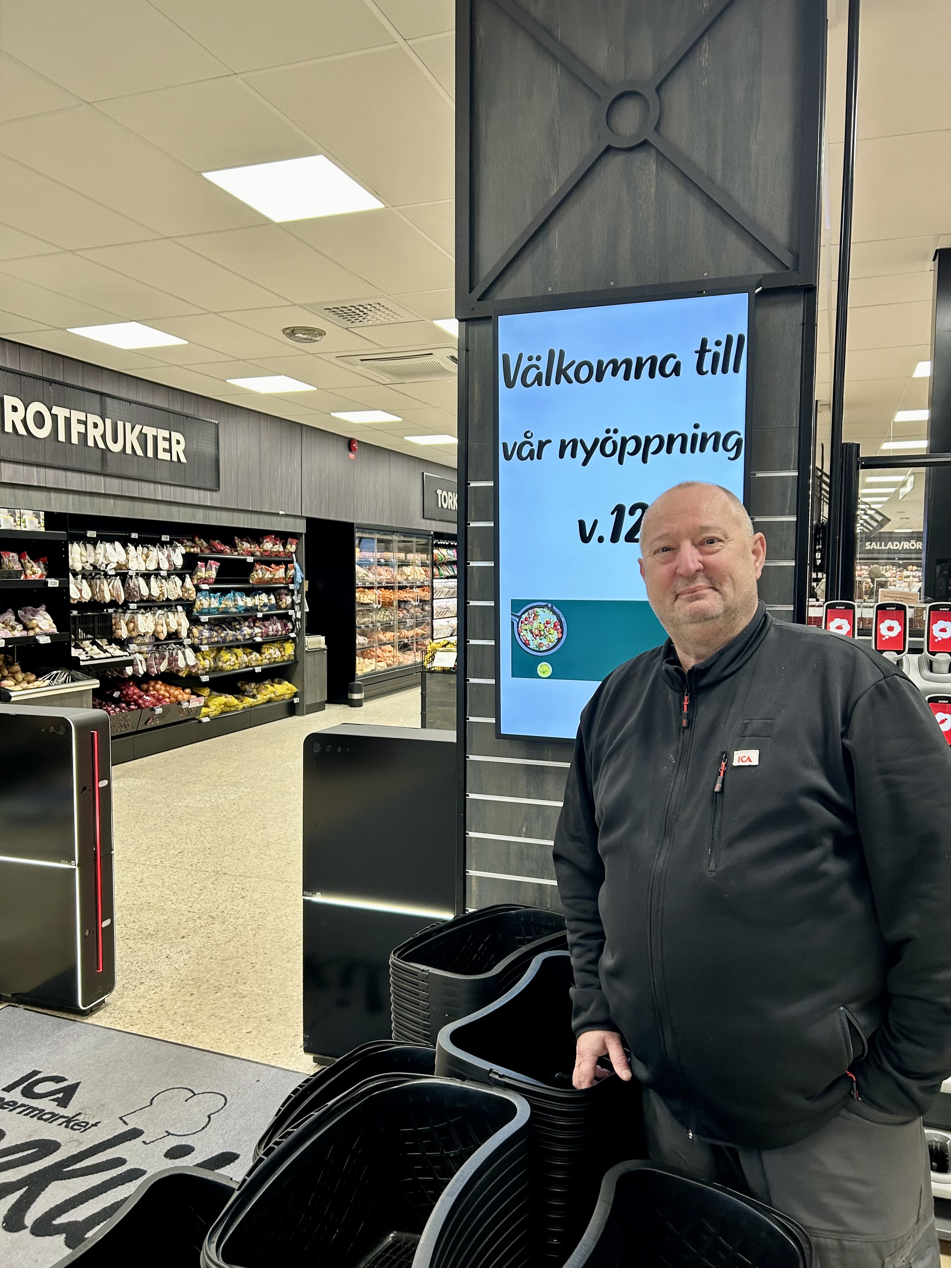 Magnus Plith, ICA handlare på Ica Supermarket Lysekil