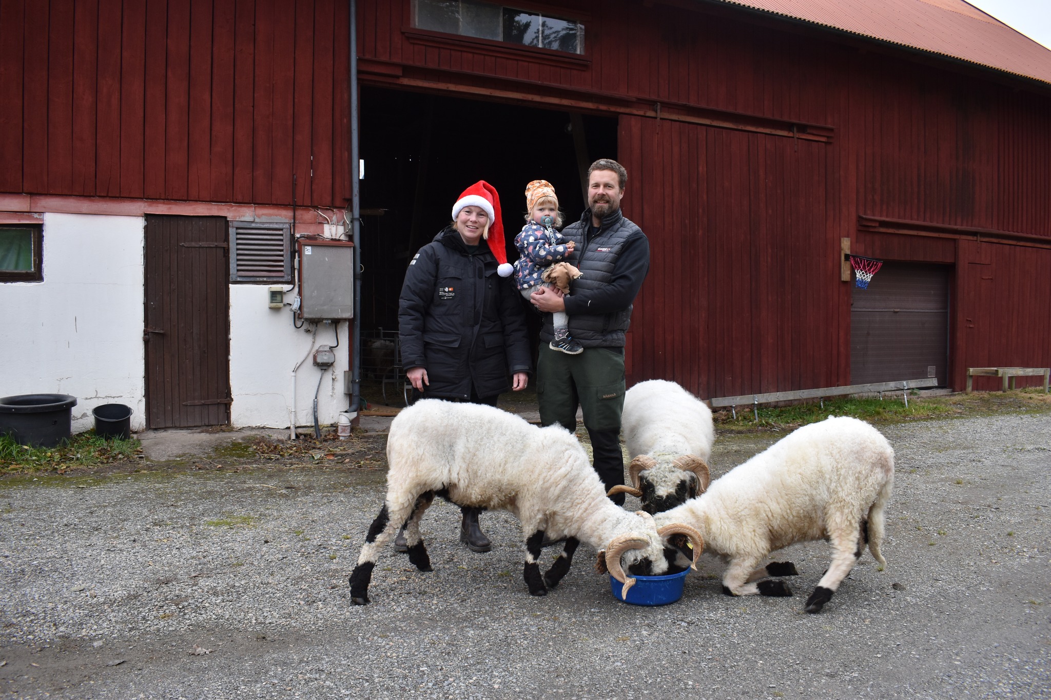 Marcus och Christine på Gregeröds Gård