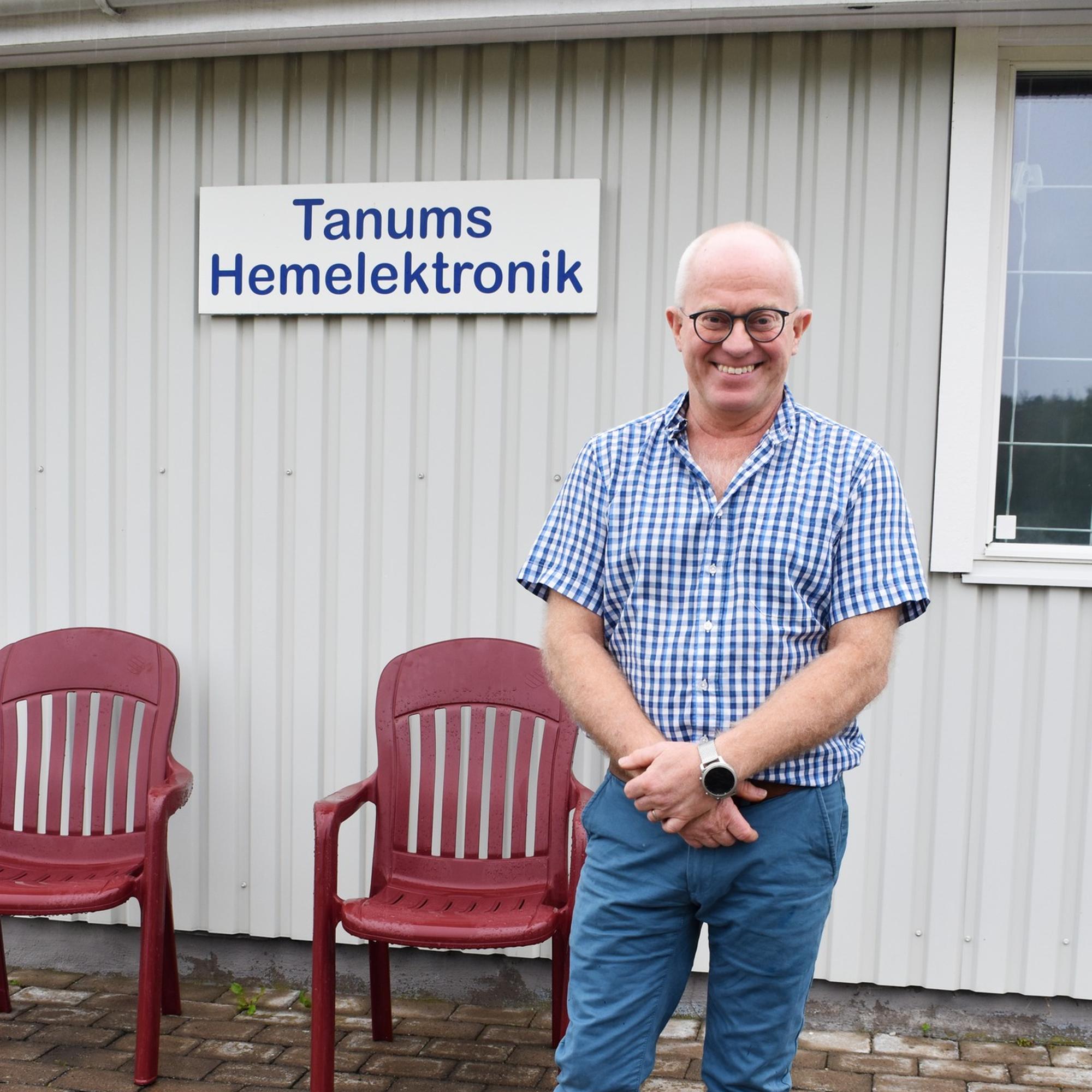 Stefan Johansson på Tanums Hemelektronik