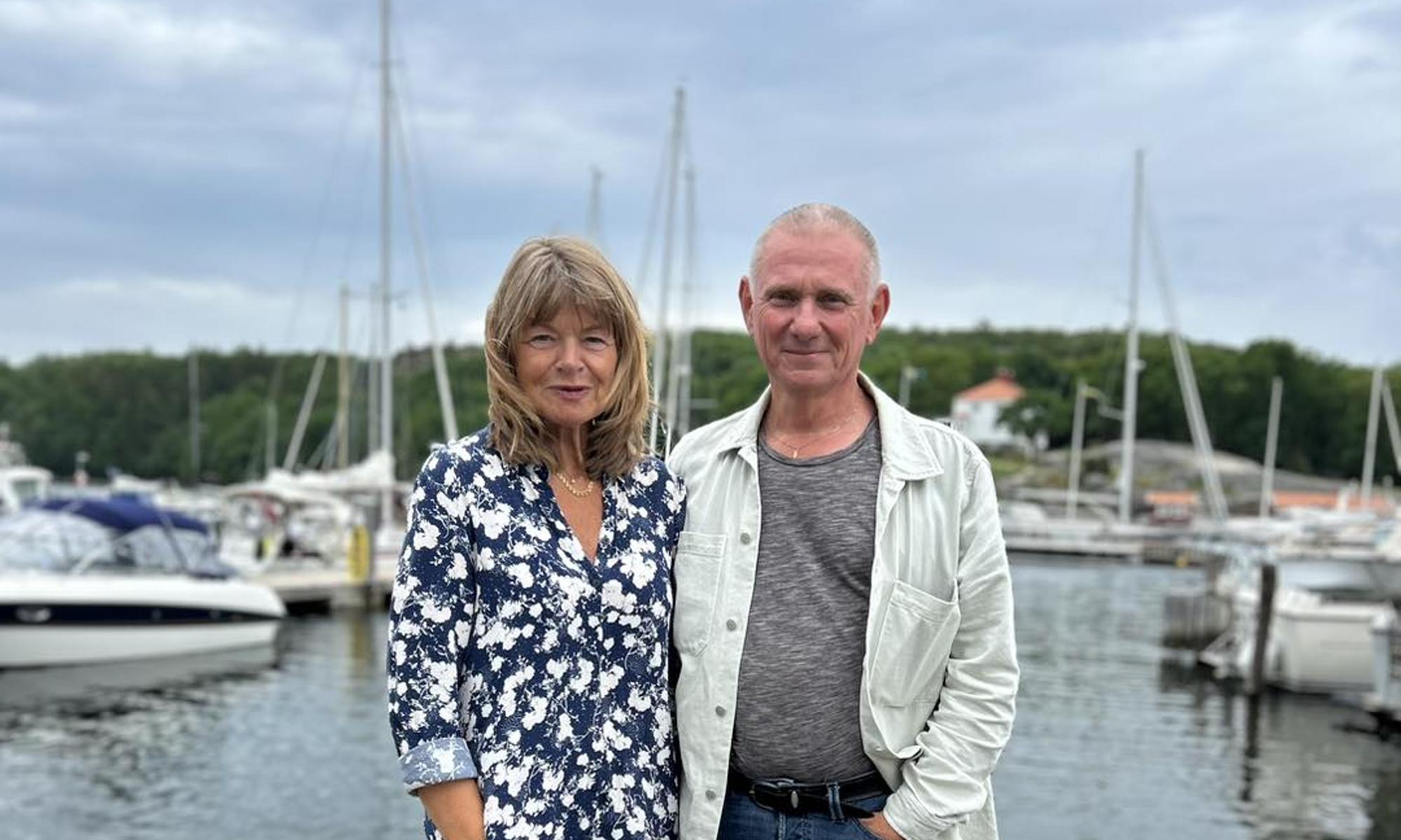 Lise-Lott och Stefan Frökärr på Ö-rök