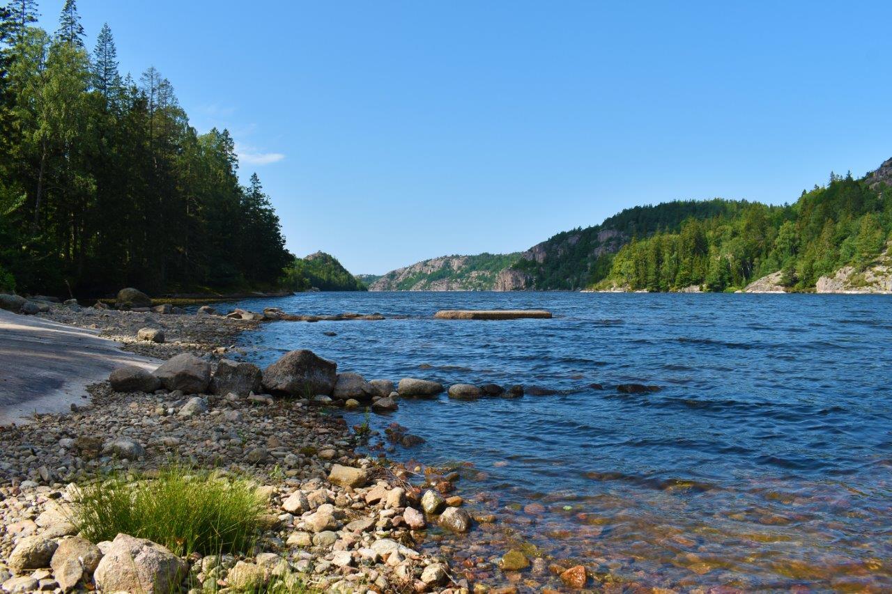 Ett vattendrag i Bärfendal