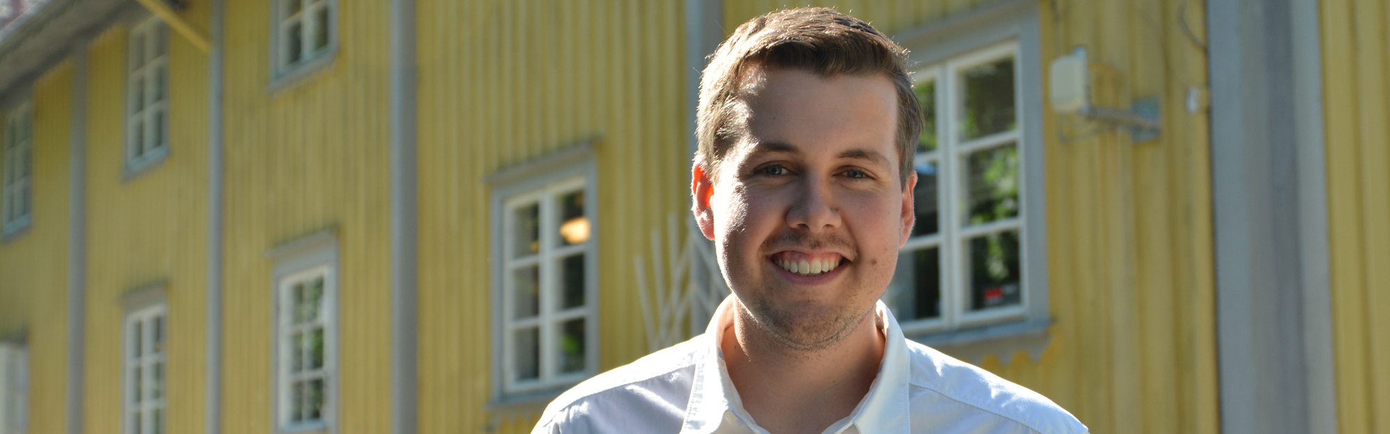 Emil Berntsson, privatrådgivare på Sparbanken Tanum