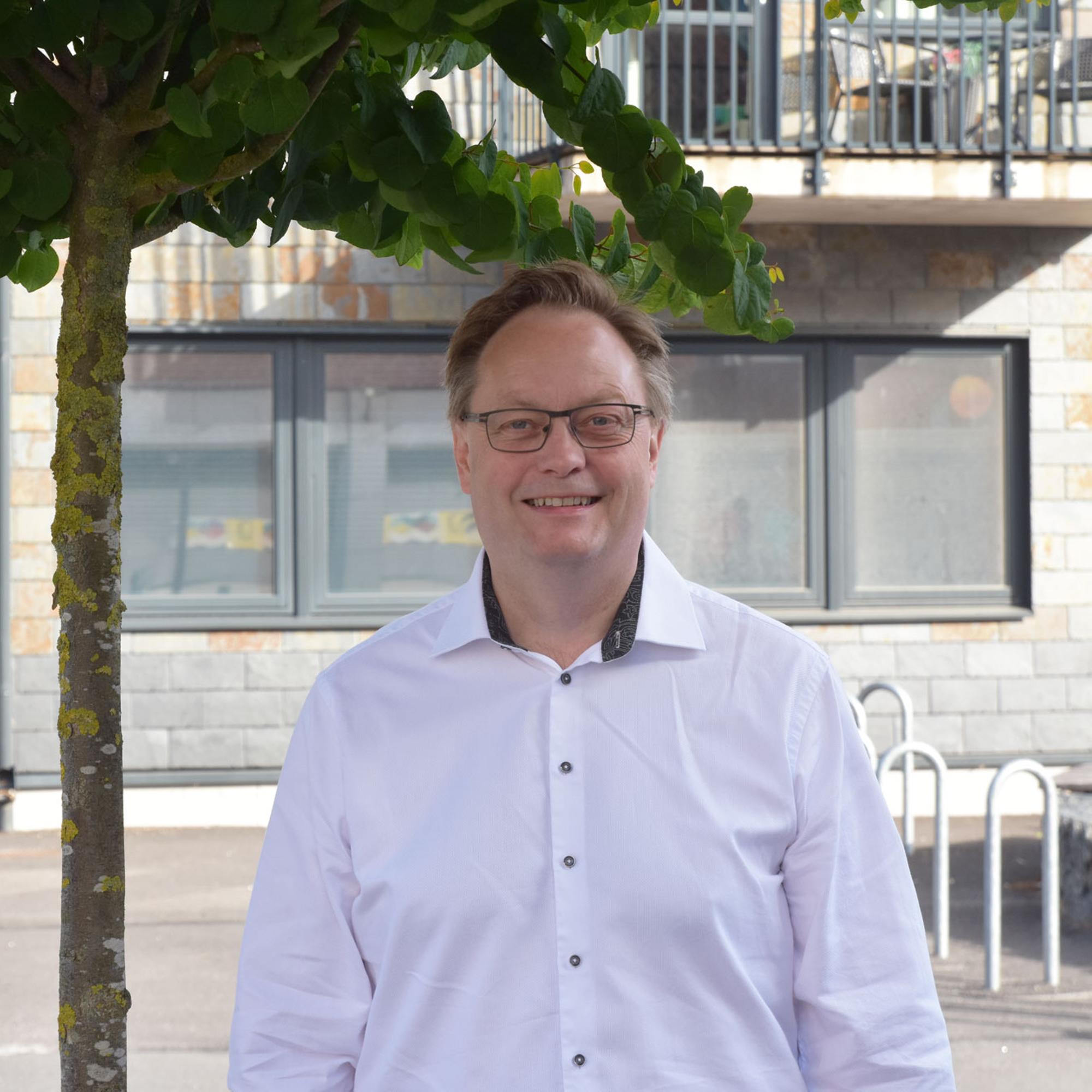 Kenth Andersson, privatrådgivare på Sparbanken Tanum