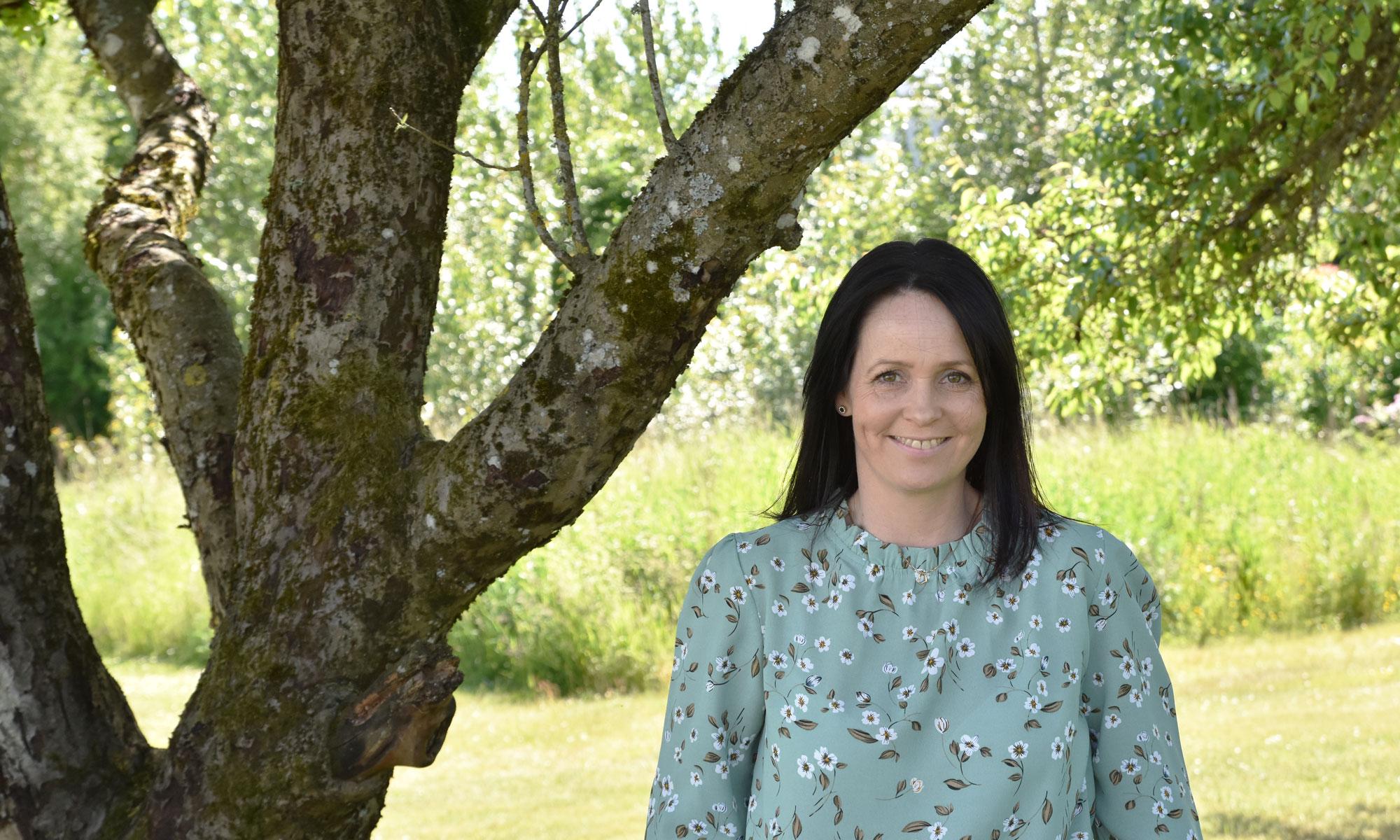 Sara Moberg, skog- och lantbruksspecialist på Sparbanken Tanum