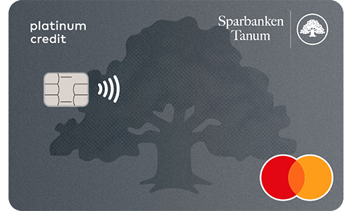 Betal- och kreditkort Mastercard Platinum